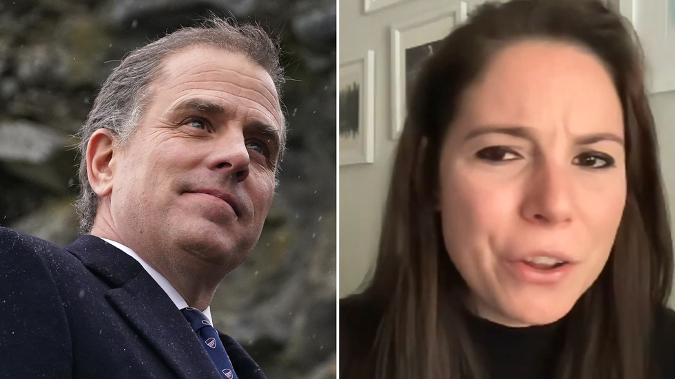 Hunter Biden and Emma-Jo Morris