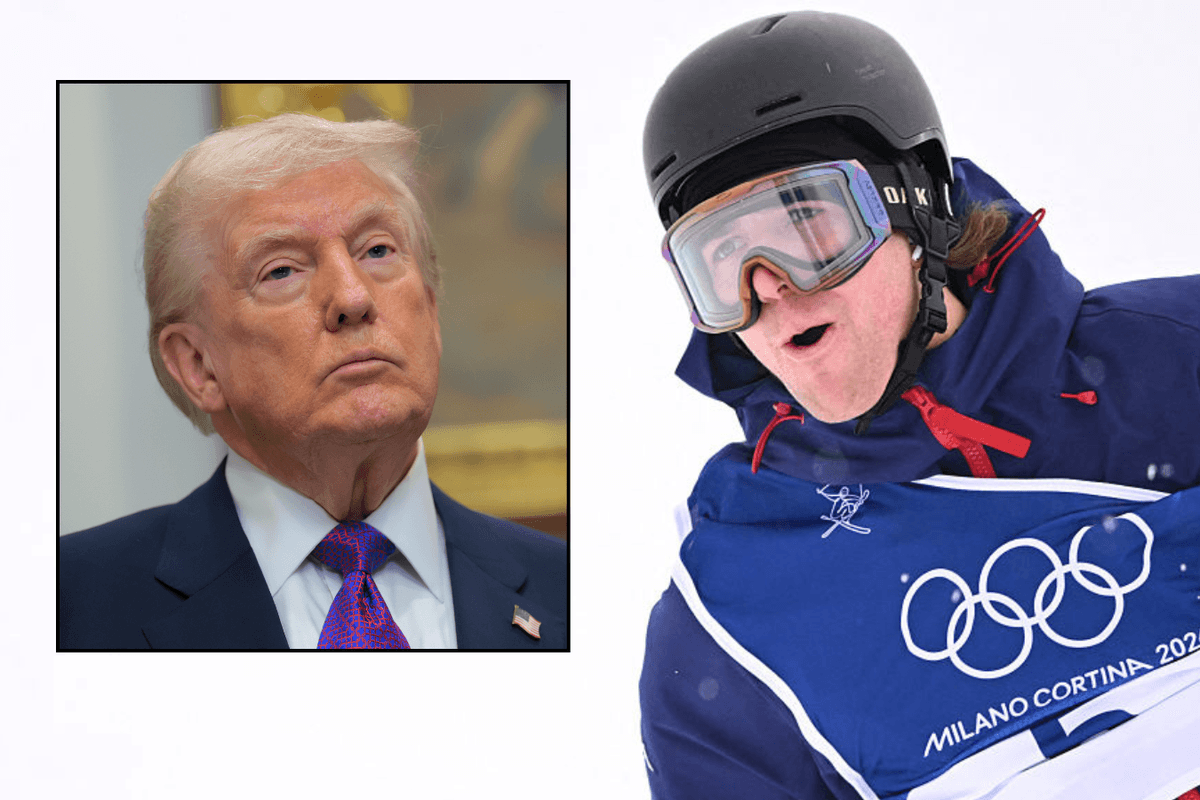 Hunter Hess and Donald Trump