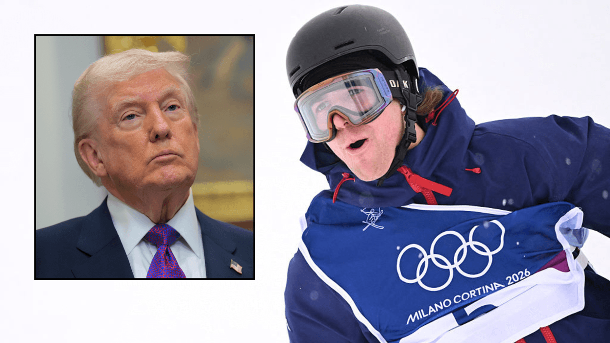 Hunter Hess and Donald Trump