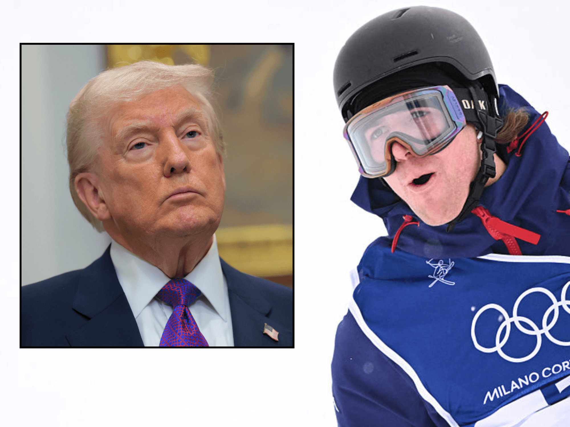 Hunter Hess and Donald Trump