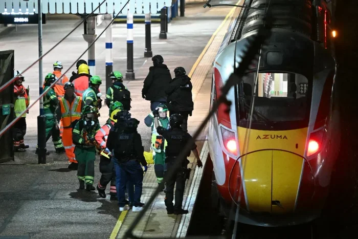Huntington train stabbing