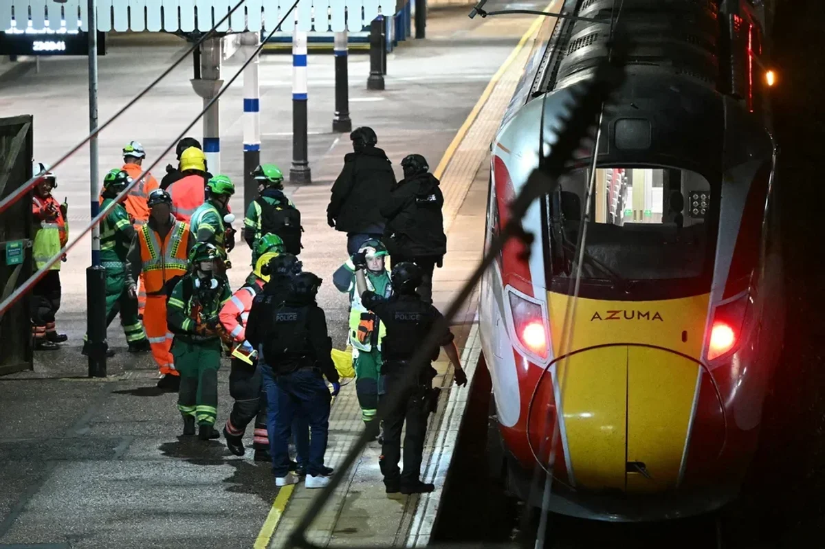 Huntington train stabbing