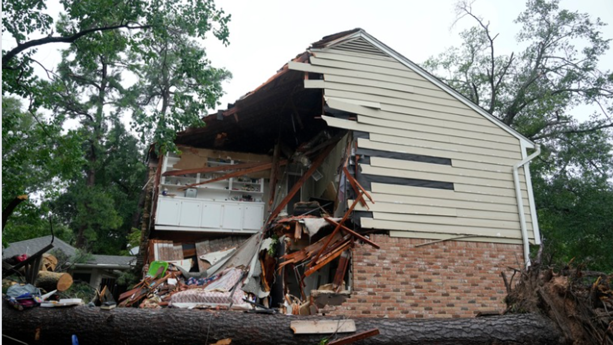 Hurricane Beryl destruction
