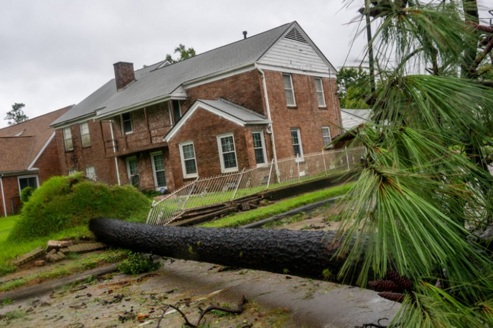 Hurricane Beryl destruction