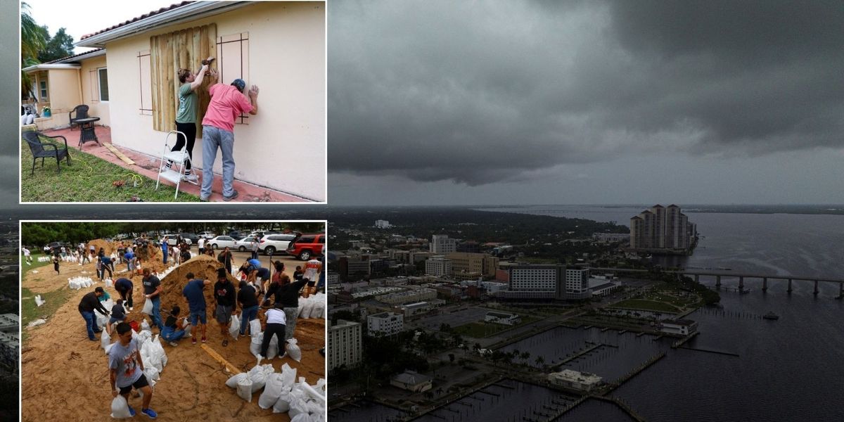 NextImg:Britons trapped in Florida have to barricade themselves in hotel as flights home were cancelled amidst 'catastrophic' Hurricane Milton