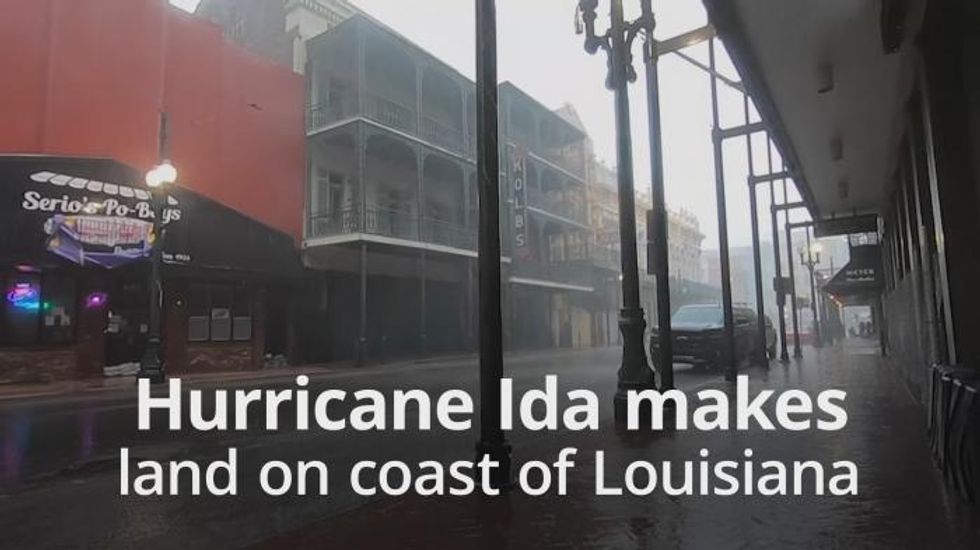 Hurricane Ida savagely rips through New Orleans