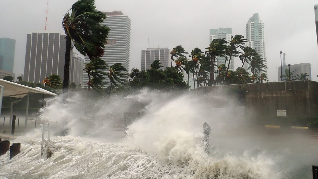 Hurricane Irma in Miami, Florida
