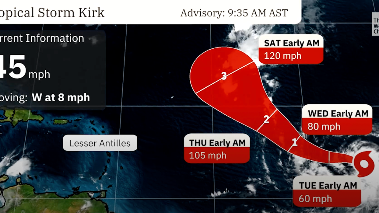 US weather: America braces for 'major' superstorm as Hurricane Kirk strikes