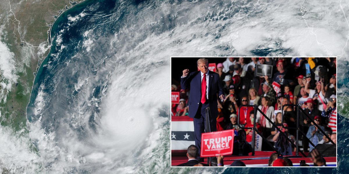 NextImg:Florida Republicans vote AGAINST emergency aid money despite Hurricane Milton expected to devastate local areas