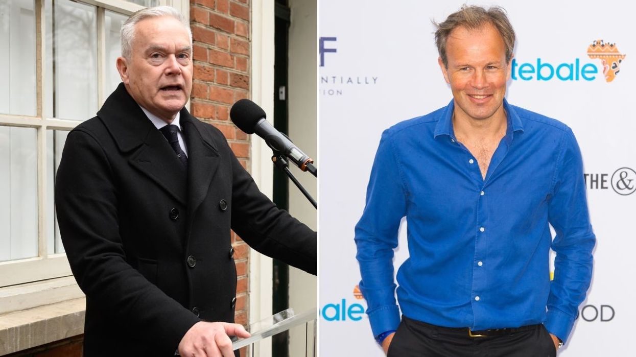 Huw Edwards and Tom Bradby