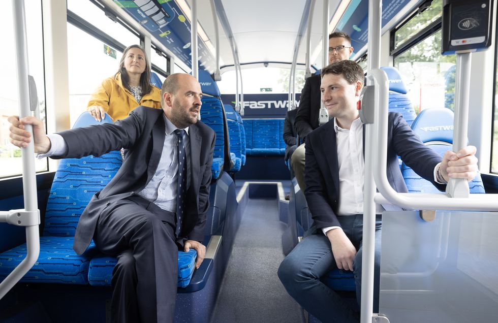 Hydrogen buses being used at Gatwick Airport