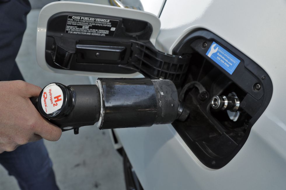 Hydrogen fuel cell vehicle