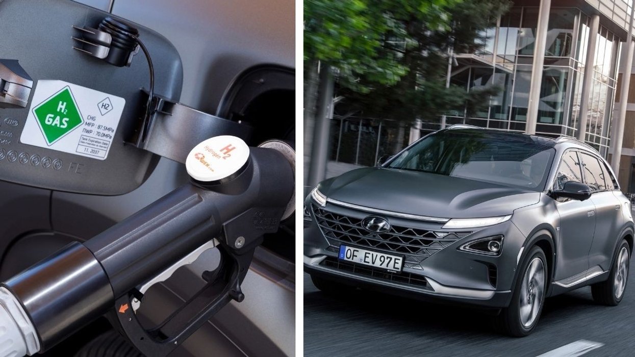 Hydrogen fuel pump and Hyundai Nexo