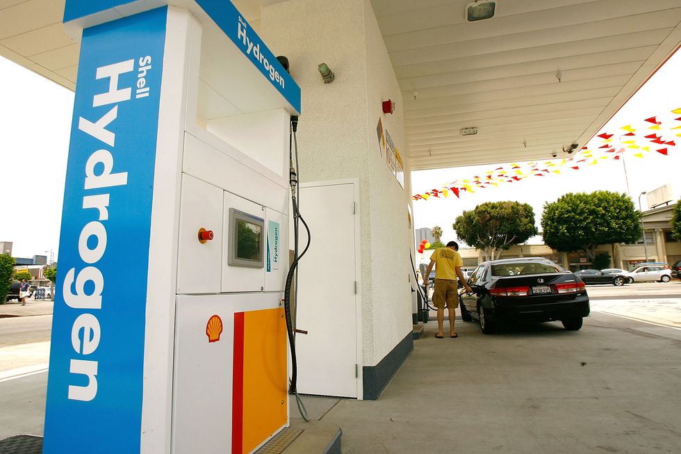 Hydrogen refuelling station