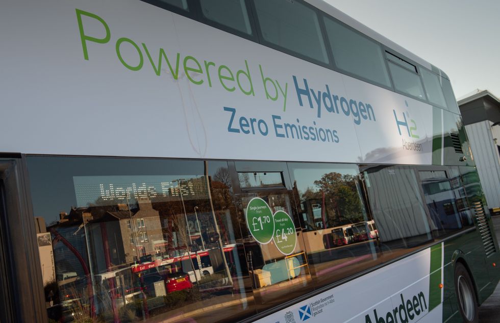 Hydrogen vehicle