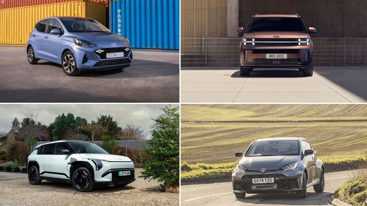 Hyundai i10, Hyundai Santa Fe, Kia EV3 and Toyota GR Yaris
