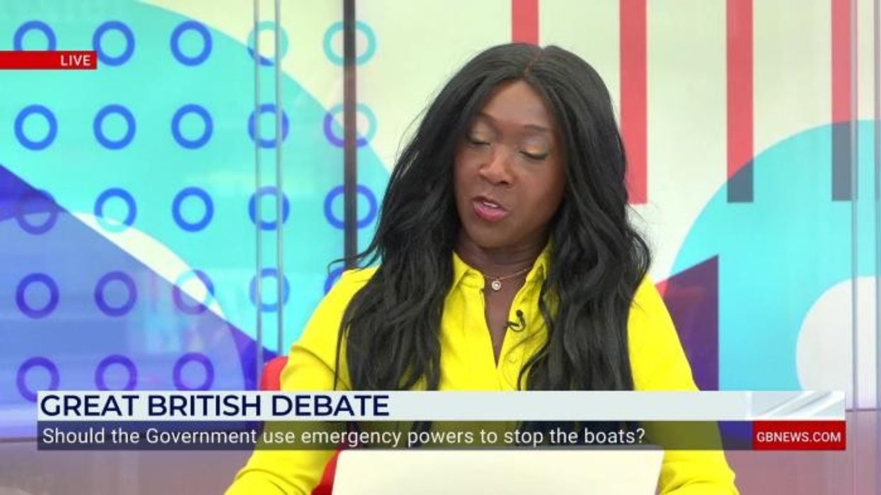 ‘I can say what I want!’ Nana Akua tells GB News guest ‘stop talking’ as row erupts over migrant remark