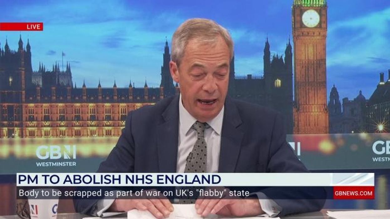 'I find it difficult to disagree!' Nigel Farage praises Keir Starmer for scrapping NHS England as PM could face 'left-rebellion'