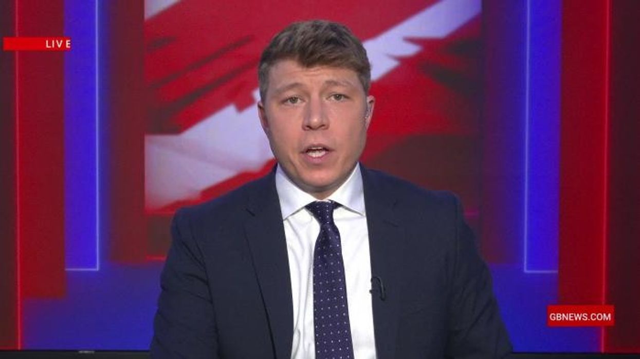 Patrick Christys exposes security guard at migrant hotel flaunting GUNS and cash on social media