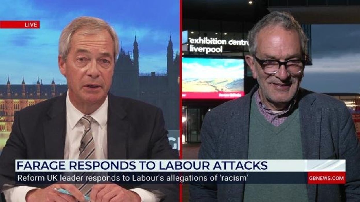 'I know that you are not a racist!' Labour peer issues personal apology to Nigel Farage for his 'disgraceful' party's behaviour