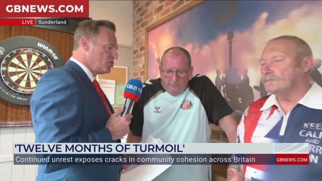 ‘I never thought I’d see a Labour Prime Minister more hated than Margaret Thatcher’: Sunderland local’s staggering claim as GB News returns one year after riots