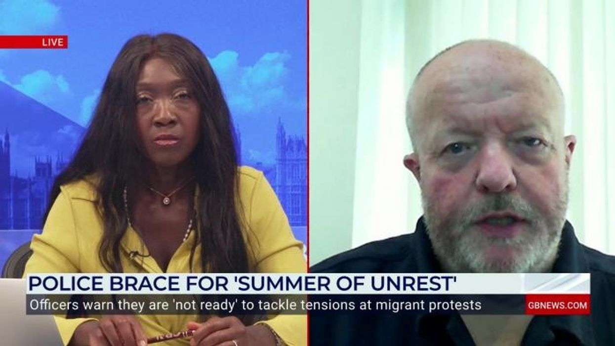 ‘I never said that!’ Nana Akua rages at ex-Met detective in explosive row over migrant protests