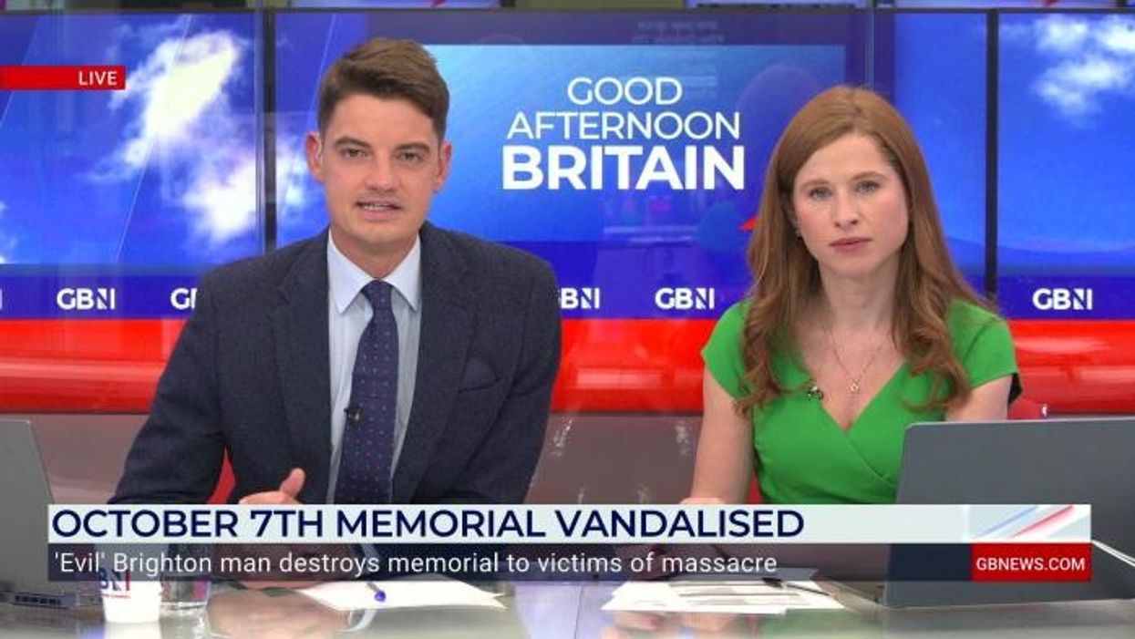 'Jews are being dehumanised!' War memorial organiser 'very upset' after display destroyed