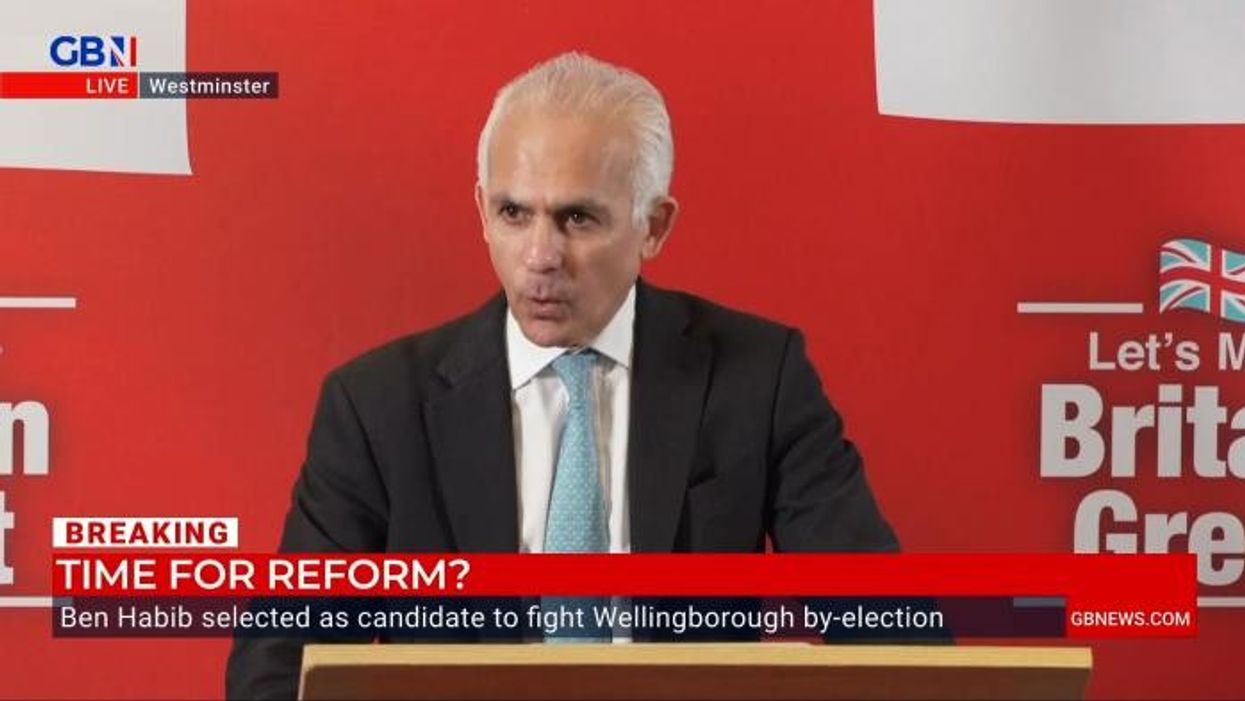 ‘I will hold this wretched government to account’: Ben Habib to stand for Reform UK in Wellingborough by-election