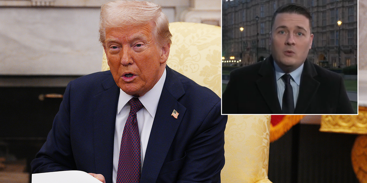 NextImg:‘I won’t be doing that again!’ Streeting makes Trump state visit vow as he comes under fire