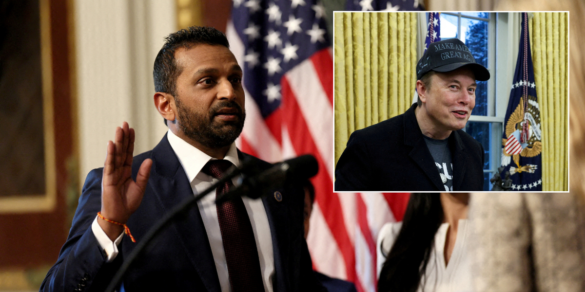 NextImg:FBI chief tells staff to IGNORE Elon Musk's ultimatum as thousands could face axe within 24 HOURS