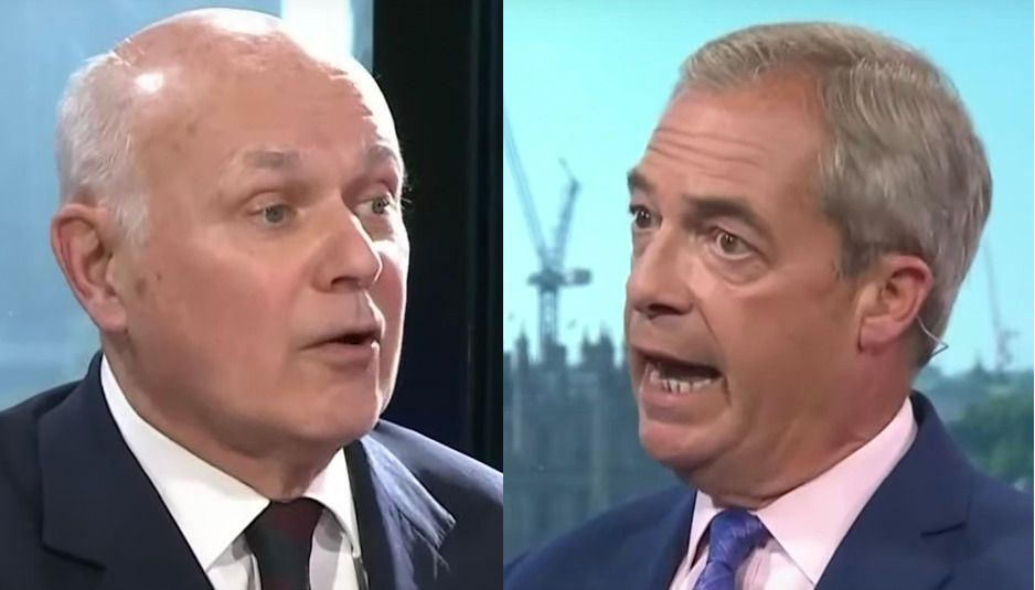 Iain Duncan Smith and Nigel Farage