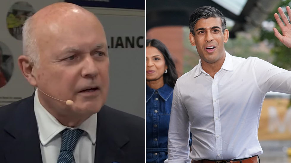 Iain Duncan Smith and Rishi Sunak