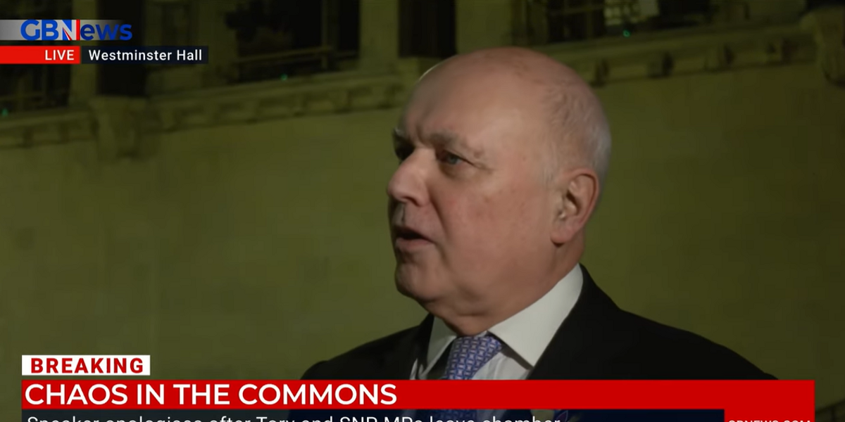 NextImg:Iain Duncan Smith defends Lindsay Hoyle's position as Speaker - Labour tried to 'bend the rules!'