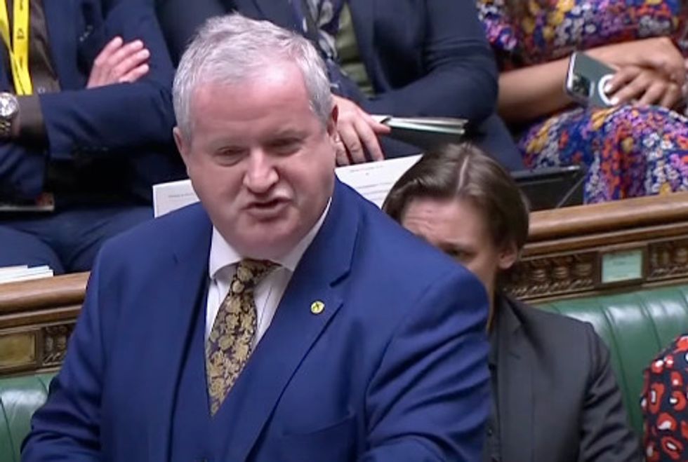 Ian Blackford also waded in on the cost-of-living crisis