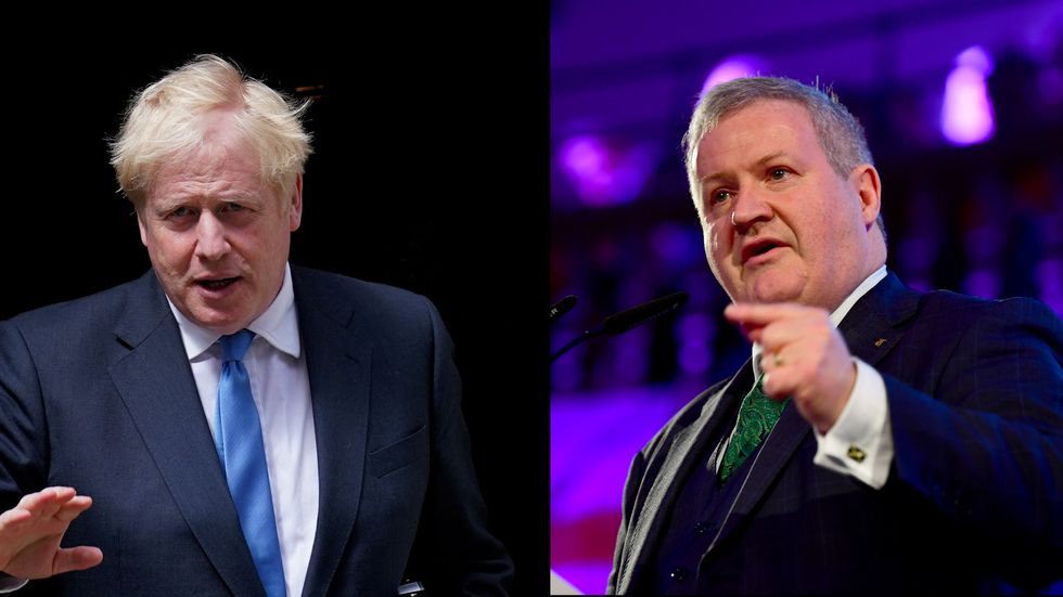 Ian Blackford feels the number of resignations has reached 'crisis point' for the Prime Minister.