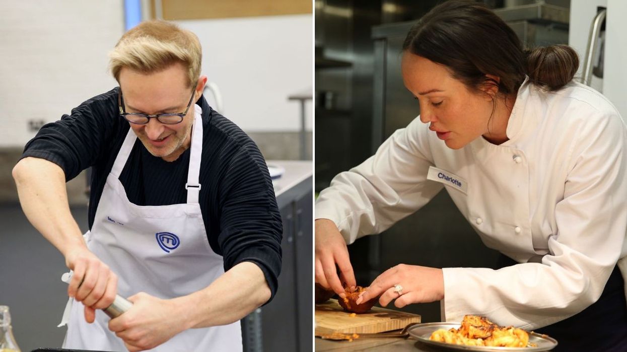 Ian "H" Watkins and Charlotte Crosby