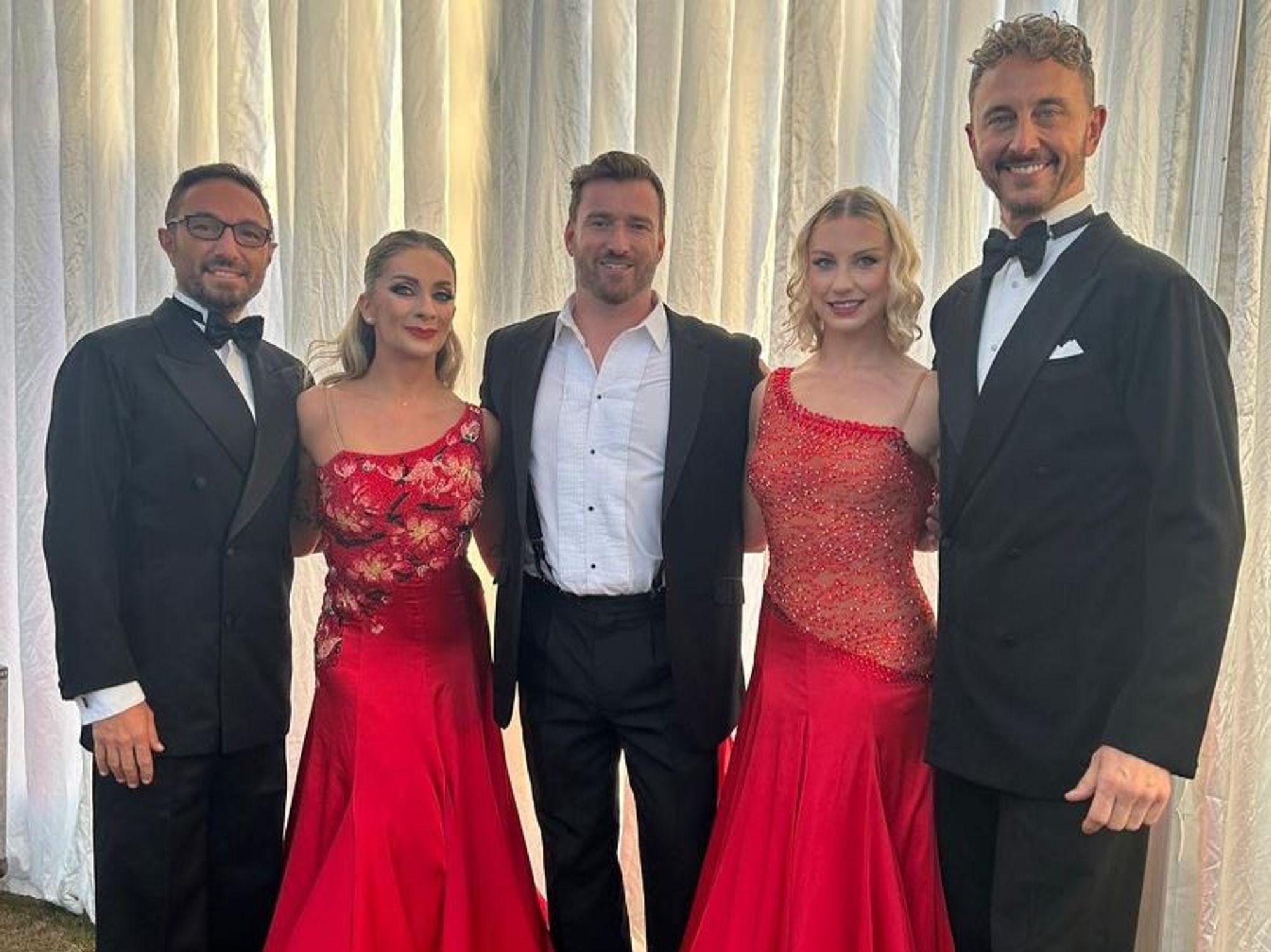 Ian Waite (right) and Vincent Simone (left)