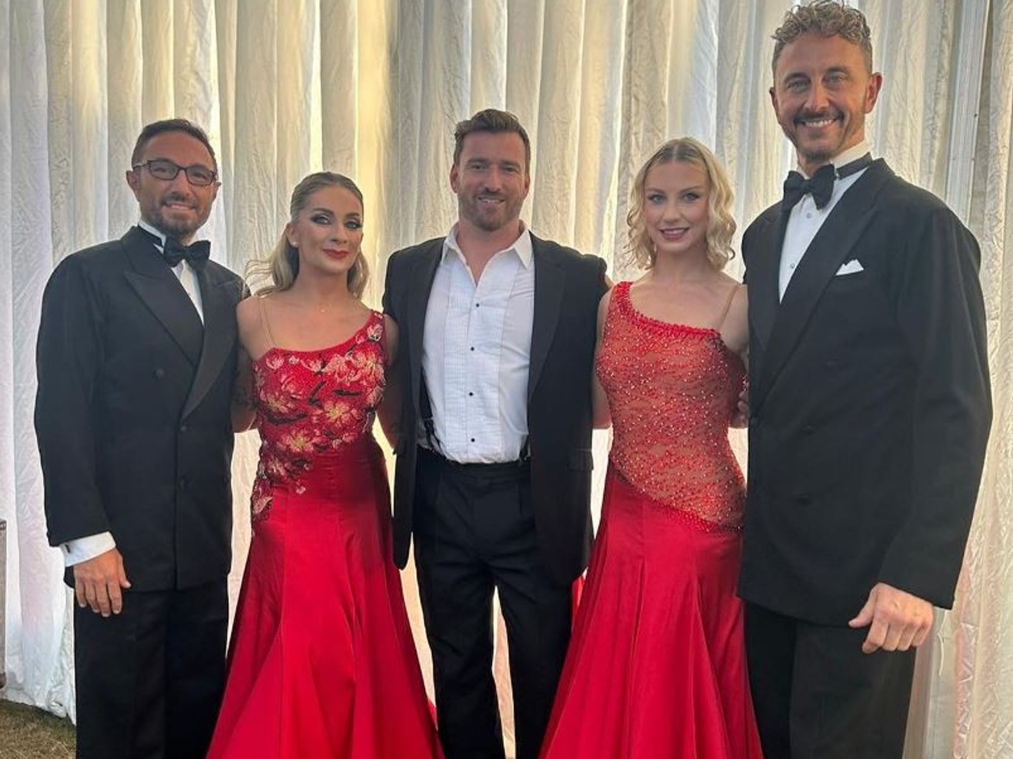 Ian Waite (right) and Vincent Simone (left)