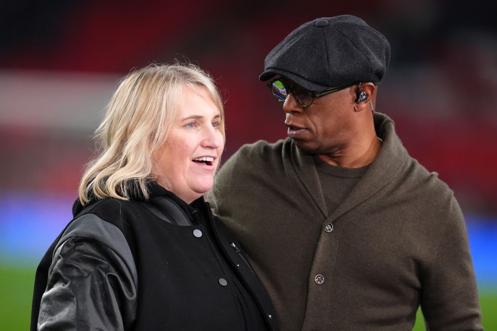 Ian Wright is a popular figure in men's and women's football