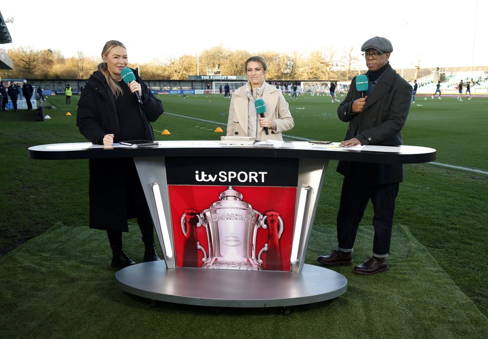 Ian Wright Laura Woods