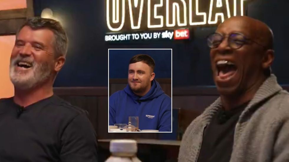 Ian Wright Roy Keane Luke Littler