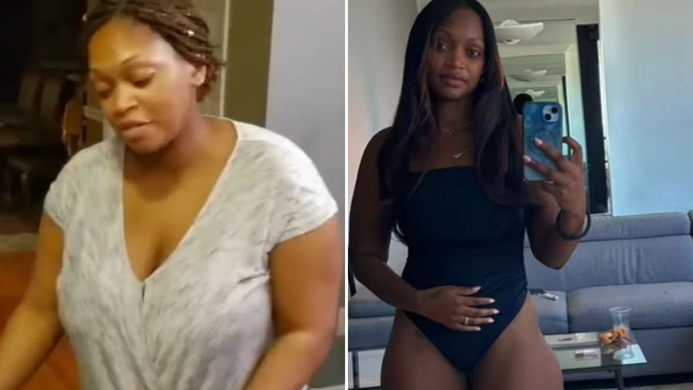 Ianna Yvonne before and after weight loss