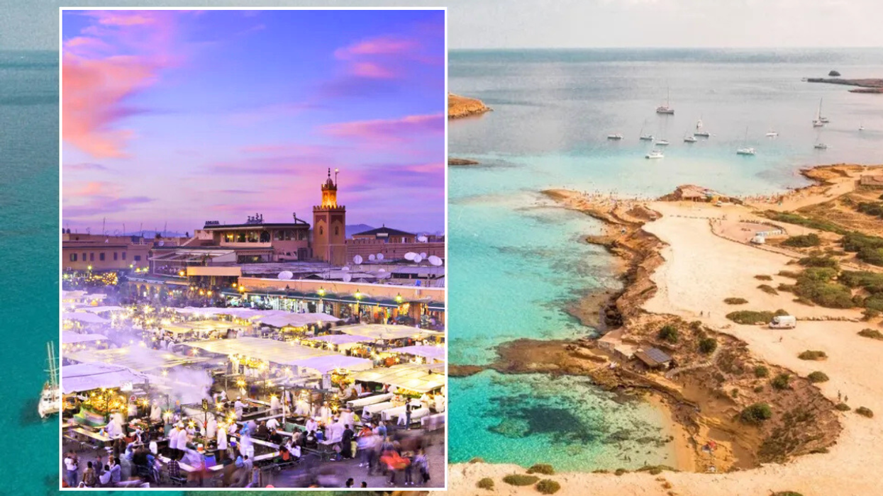 Ibiza beach / Marrakesh markets