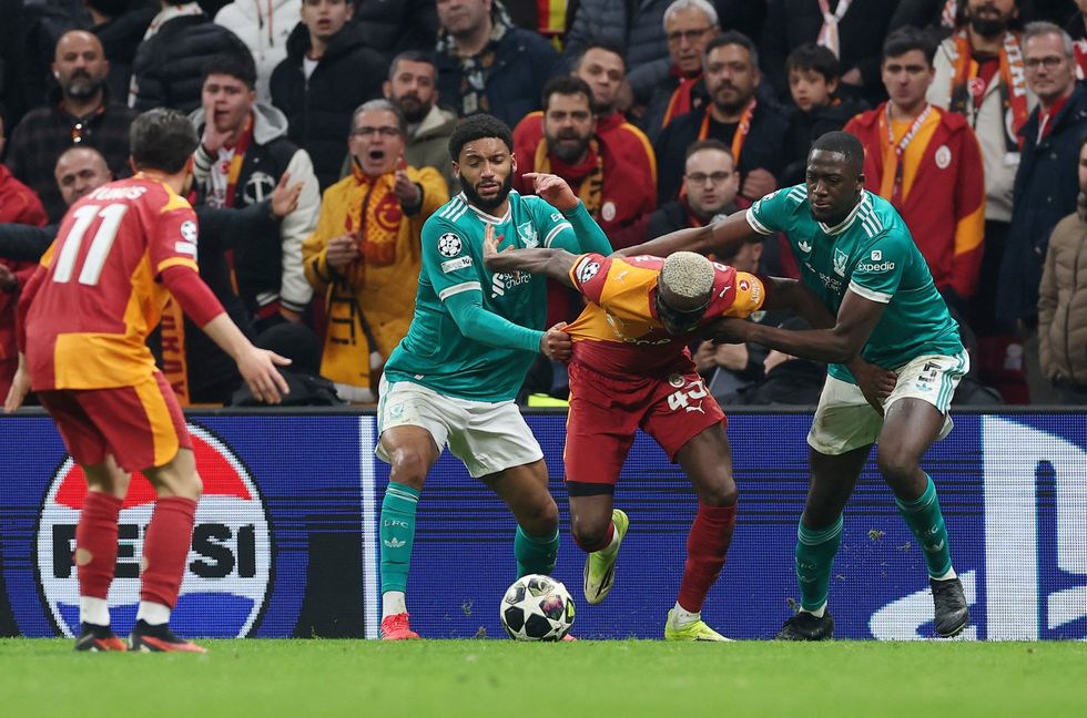 Ibrahima Konate had a torrid time on Tuesday night but also had a goal ruled out through a controversial handball