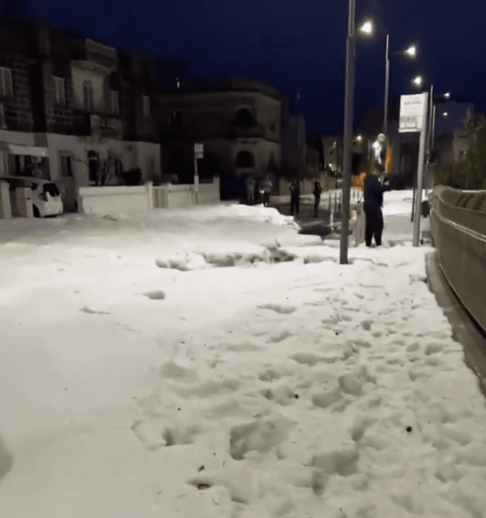 Ice in Malta