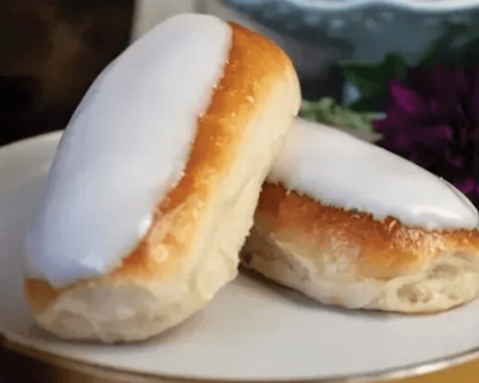 Pães com gelo