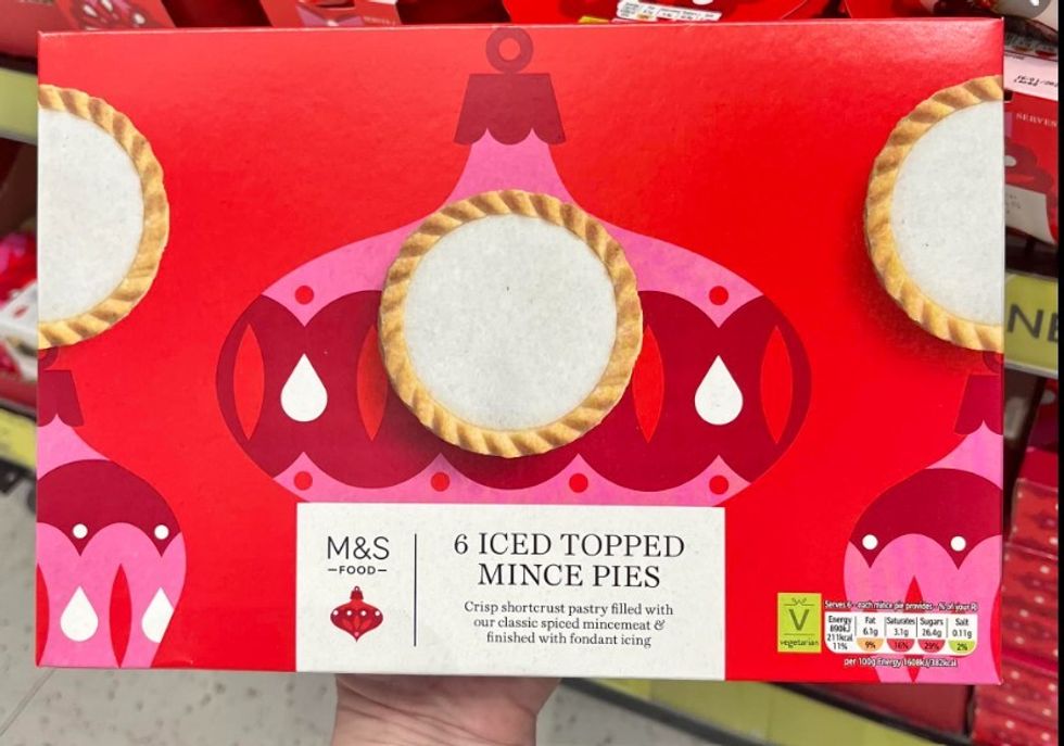 Iced Topped Mince Pies