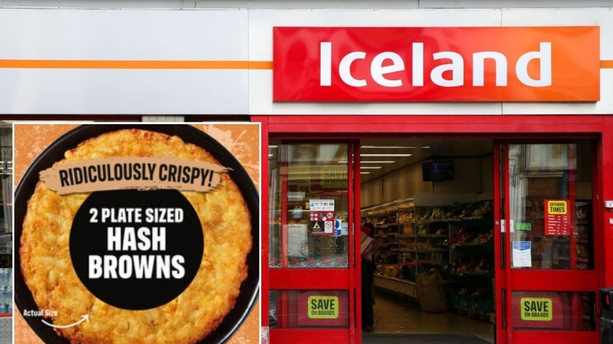 Iceland 2 Plate Sized Hash Browns / Iceland