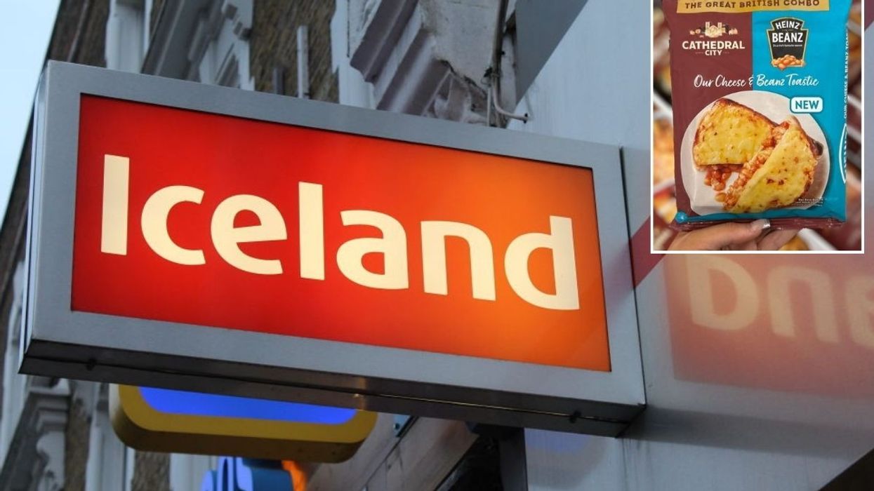 Iceland / Cathedral City Cheese and Heinz Beanz toastie