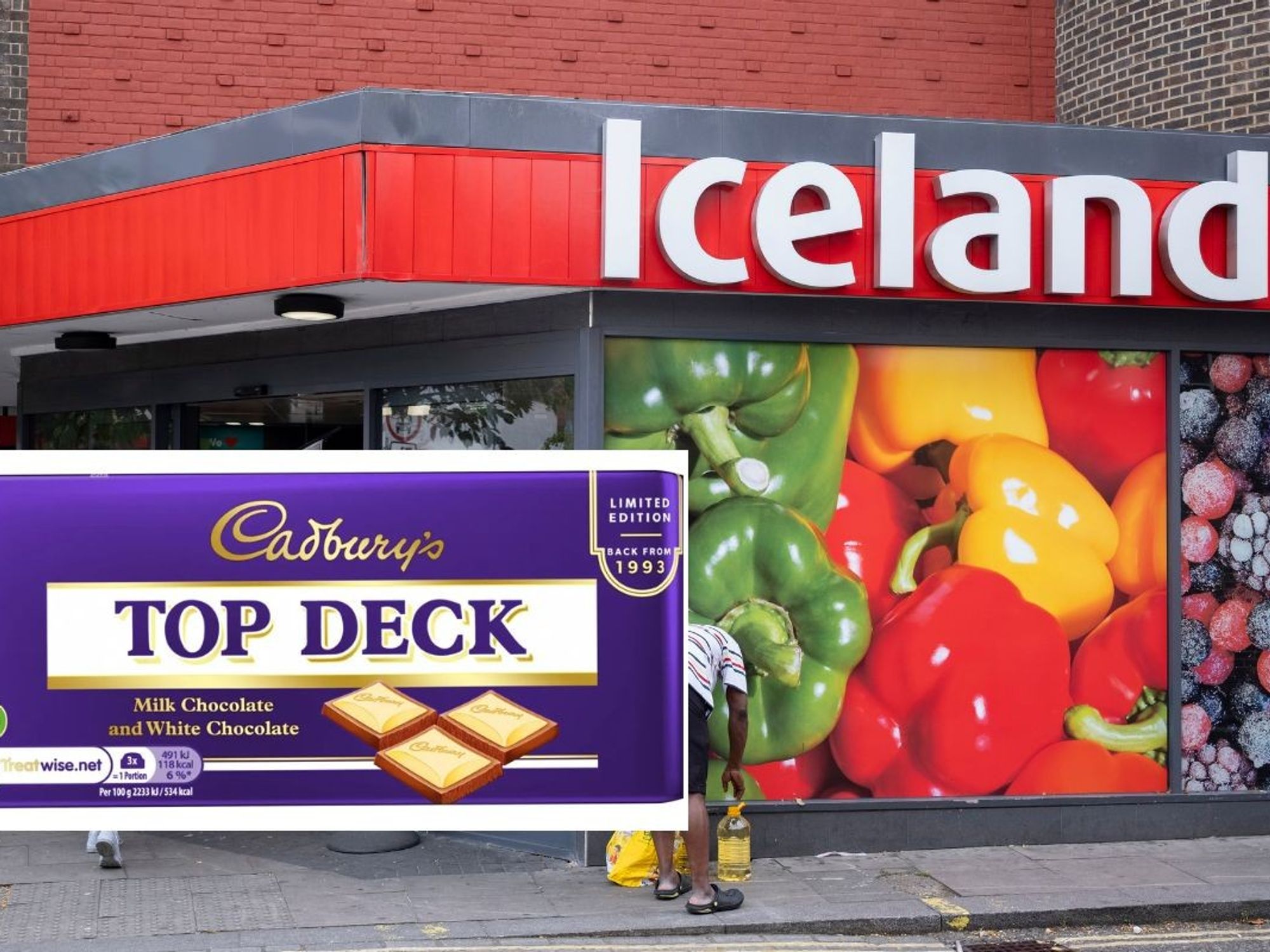 Iceland chocolate bar